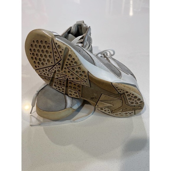 Jordan Retro 7‎ Pure Platinum Shoes  - Youth 7 - Picture 10 of 12